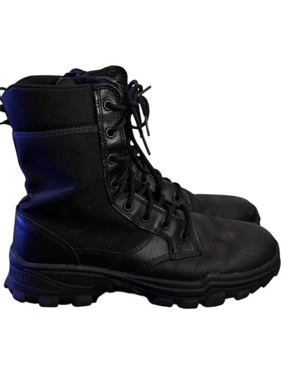 Heavy Duty 5.11 Tactical Goth Black All Season Combat Boots | Size 8.5 main image 4